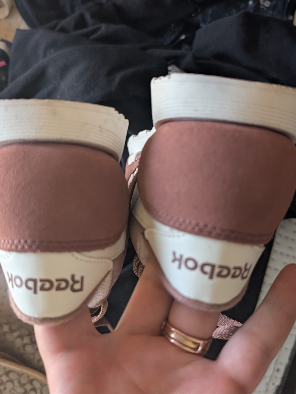 Reebok Brown And White Sneaker - Picture 4 of 5